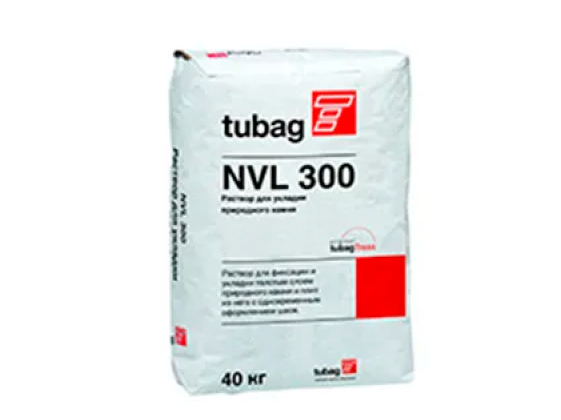 NVL-300 раствор для укладки природного камня, кремово-желтый 40 кг